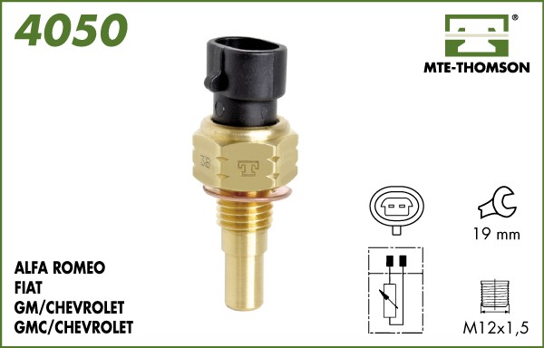 Senzor,temperatura lichid de racire 4050 MTE-THOMSON