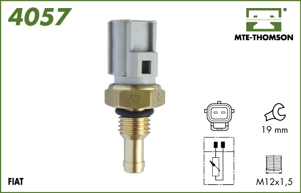 Senzor,temperatura lichid de racire 4057 MTE-THOMSON