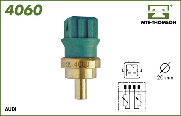 Senzor,temperatura lichid de racire 4060 MTE-THOMSON