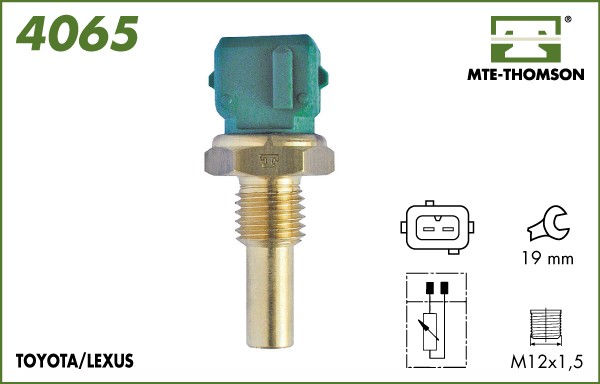 Senzor,temperatura lichid de racire 4065 MTE-THOMSON