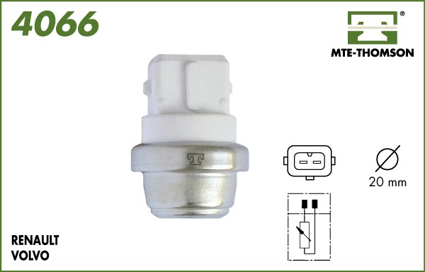 Senzor,temperatura lichid de racire 4066 MTE-THOMSON