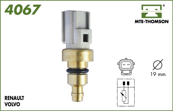 Senzor,temperatura lichid de racire 4067 MTE-THOMSON