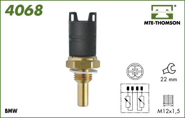 Senzor,temperatura lichid de racire 4068 MTE-THOMSON