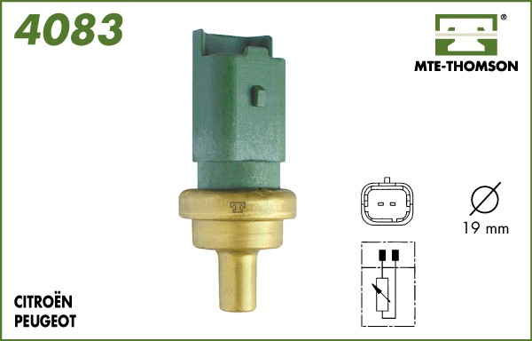 Senzor,temperatura lichid de racire 4083 MTE-THOMSON