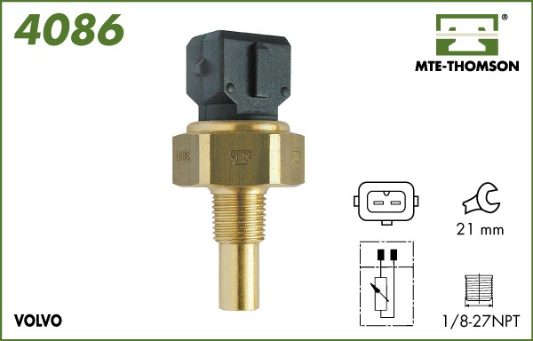 Senzor,temperatura lichid de racire 4086 MTE-THOMSON
