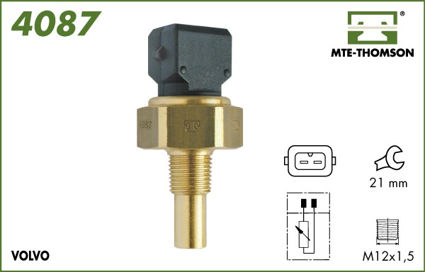 Senzor,temperatura lichid de racire 4087 MTE-THOMSON
