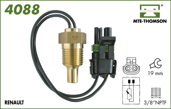 Senzor,temperatura lichid de racire 4088 MTE-THOMSON