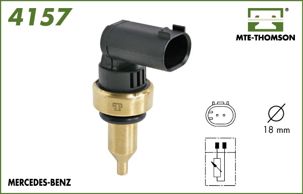 Senzor,temperatura lichid de racire 4157 MTE-THOMSON