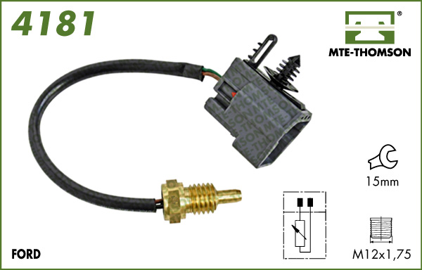 Senzor,temperatura lichid de racire 4181 MTE-THOMSON
