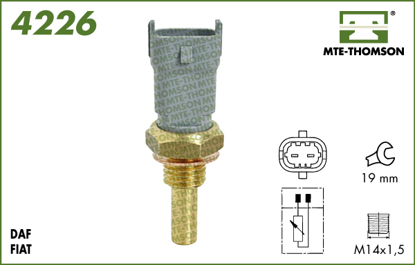Senzor,temperatura lichid de racire 4226 MTE-THOMSON
