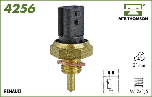 Senzor,temperatura lichid de racire 4256 MTE-THOMSON