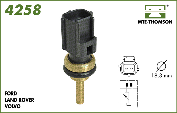 Senzor,temperatura lichid de racire 4258 MTE-THOMSON