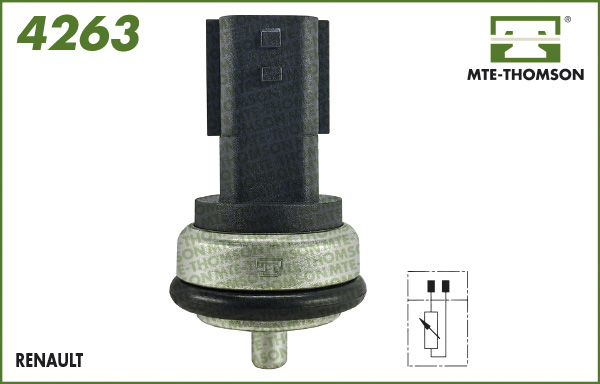 Senzor,temperatura lichid de racire 4263 MTE-THOMSON