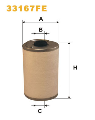 Filtru combustibil 33167FE WIX FILTERS