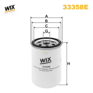 Filtru combustibil 33358E WIX FILTERS