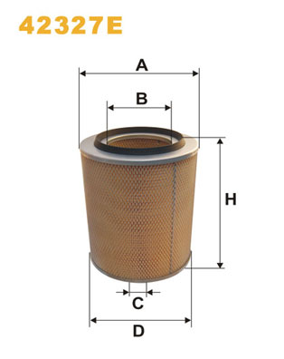 Filtru aer 42327E WIX FILTERS