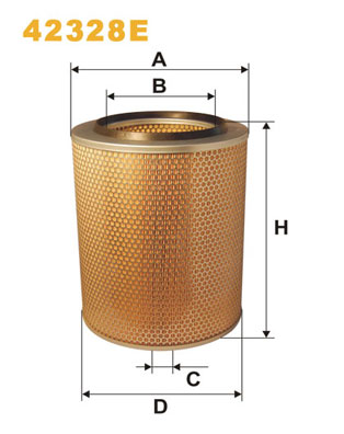 Filtru aer 42328E WIX FILTERS