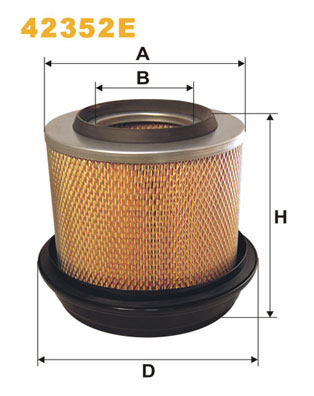 Filtru aer 42352E WIX FILTERS