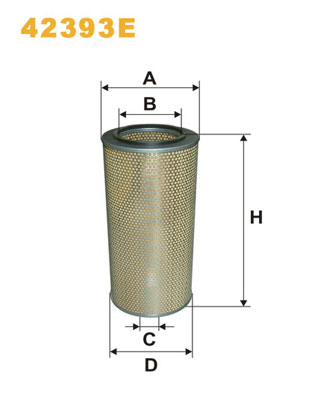 Filtru aer 42393E WIX FILTERS