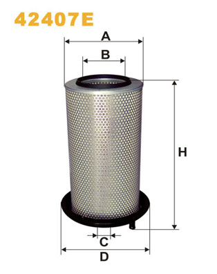 Filtru aer 42407E WIX FILTERS