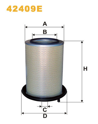 Filtru aer 42409E WIX FILTERS