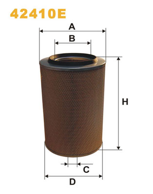 Filtru aer 42410E WIX FILTERS