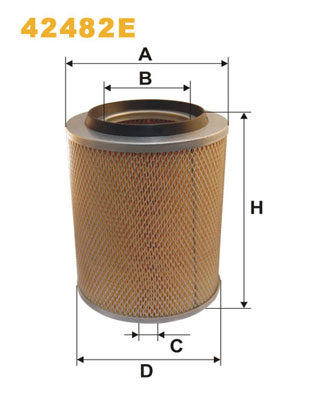 Filtru aer 42482E WIX FILTERS