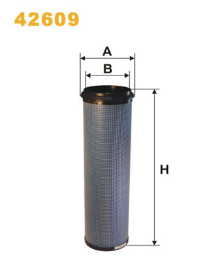 Filtru aer secundar 42609 WIX FILTERS