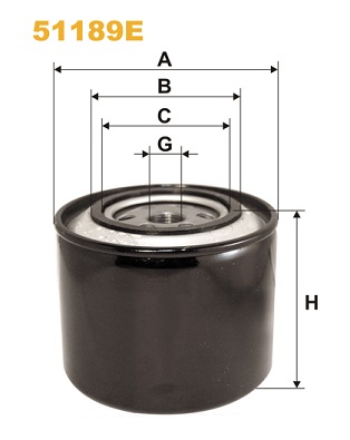 Filtru ulei 51189E WIX FILTERS