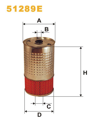 Filtru ulei 51289E WIX FILTERS