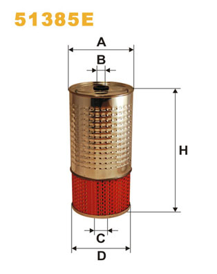 Filtru ulei 51385E WIX FILTERS