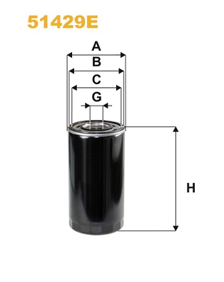 Filtru ulei 51429E WIX FILTERS