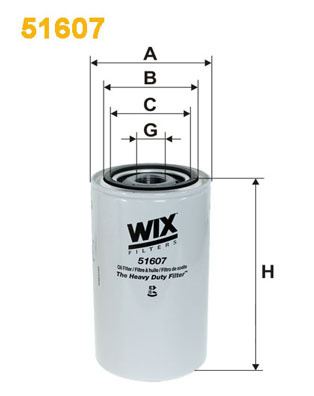 Filtru ulei 51607 WIX FILTERS