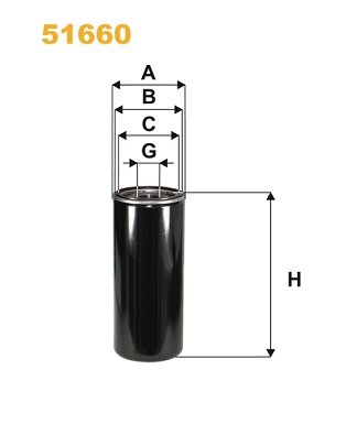 Filtru ulei 51660 WIX FILTERS