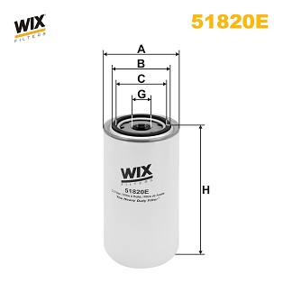 Filtru ulei 51820E WIX FILTERS