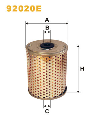 Filtru hidraulic, sistem directie 92020E WIX FILTERS