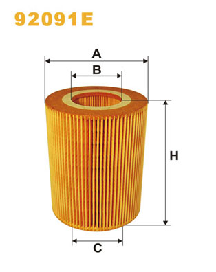Filtru ulei 92091E WIX FILTERS