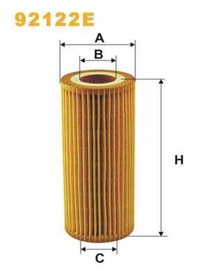 Filtru hidraulic, cutie de viteze automata 92122E WIX FILTERS