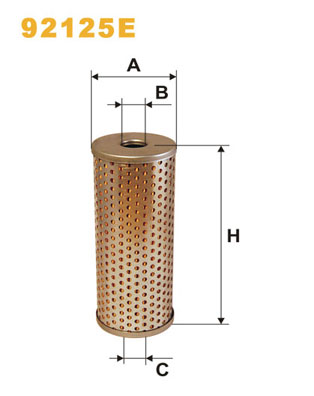 Filtru hidraulic, sistem directie 92125E WIX FILTERS