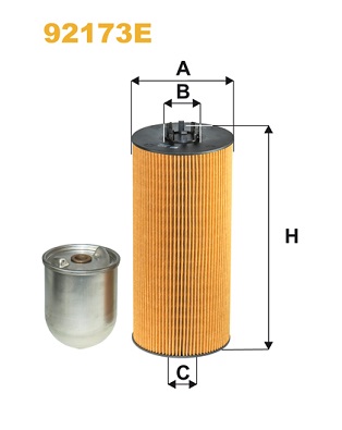 Filtru ulei 92173E WIX FILTERS
