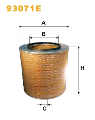 Filtru aer 93071E WIX FILTERS