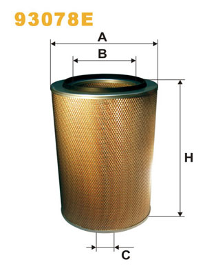 Filtru aer 93078E WIX FILTERS