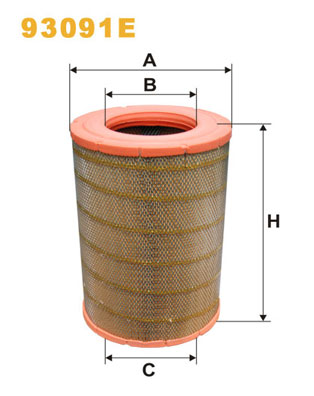 Filtru aer 93091E WIX FILTERS