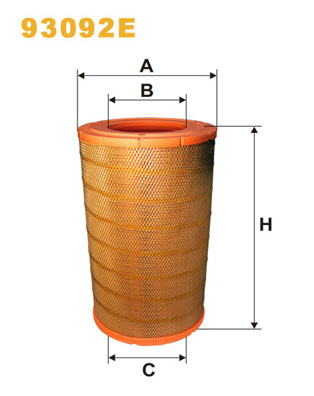 Filtru aer 93092E WIX FILTERS