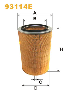 Filtru aer 93114E WIX FILTERS