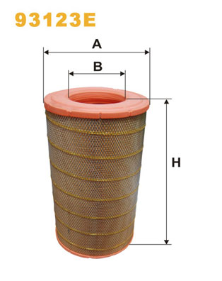 Filtru aer 93123E WIX FILTERS