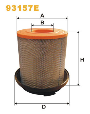 Filtru aer 93157E WIX FILTERS