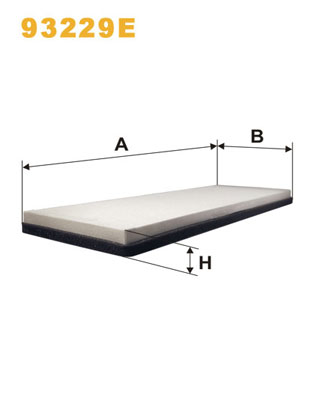 Filtru, aer habitaclu 93229E WIX FILTERS