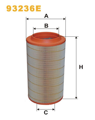 Filtru aer 93236E WIX FILTERS