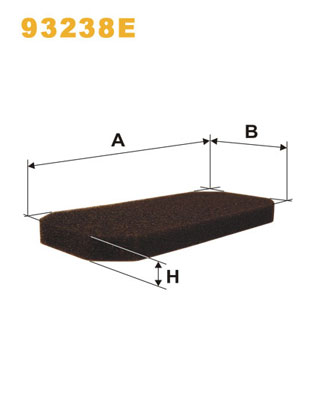 Filtru, aer habitaclu 93238E WIX FILTERS